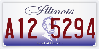 IL license plate A125294