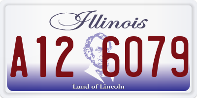 IL license plate A126079