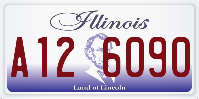 IL license plate A126090