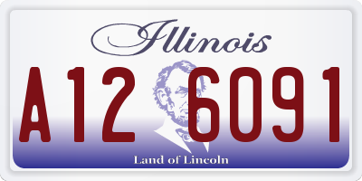 IL license plate A126091