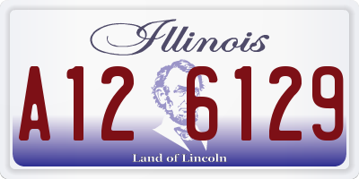 IL license plate A126129