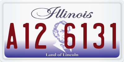 IL license plate A126131
