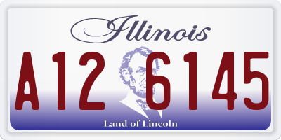 IL license plate A126145