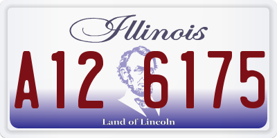 IL license plate A126175