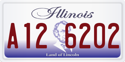 IL license plate A126202