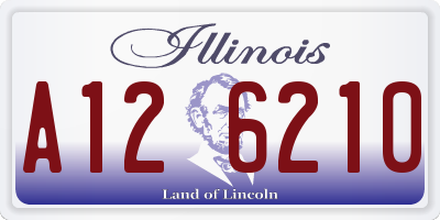 IL license plate A126210