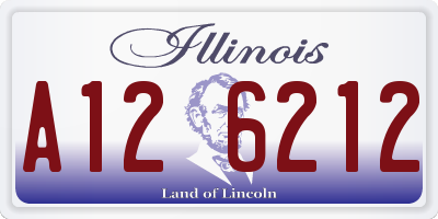 IL license plate A126212
