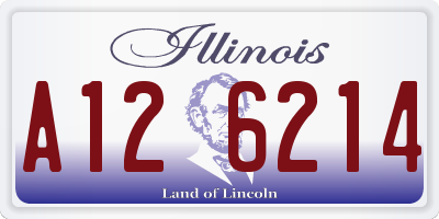 IL license plate A126214
