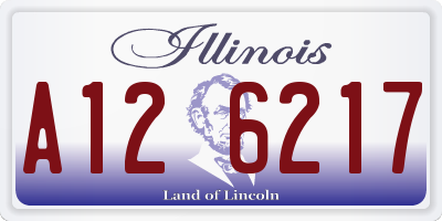 IL license plate A126217