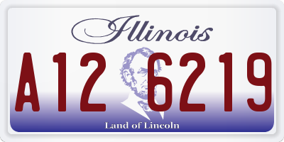 IL license plate A126219