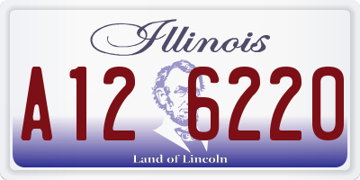 IL license plate A126220