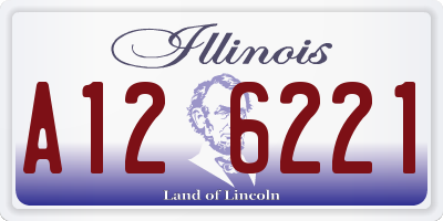 IL license plate A126221