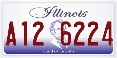 IL license plate A126224