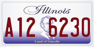 IL license plate A126230