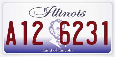 IL license plate A126231