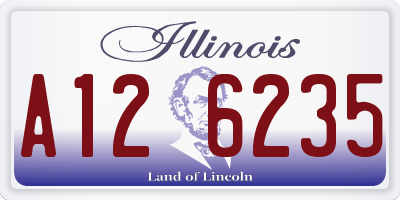 IL license plate A126235