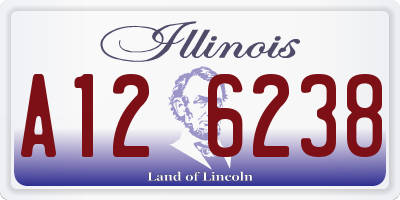 IL license plate A126238