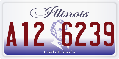 IL license plate A126239