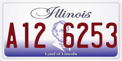 IL license plate A126253