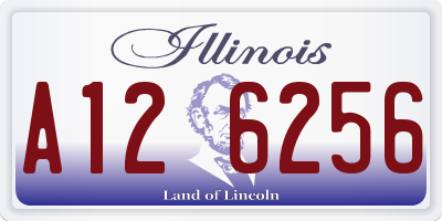 IL license plate A126256