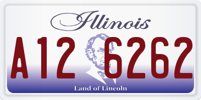 IL license plate A126262