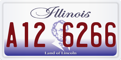 IL license plate A126266