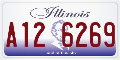 IL license plate A126269