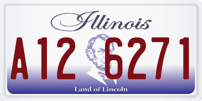 IL license plate A126271