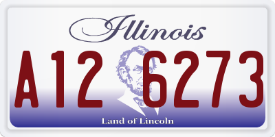 IL license plate A126273