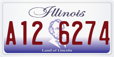 IL license plate A126274