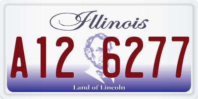 IL license plate A126277