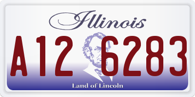 IL license plate A126283