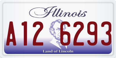 IL license plate A126293