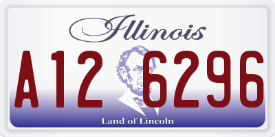 IL license plate A126296