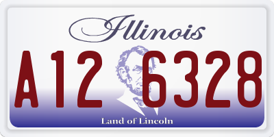 IL license plate A126328