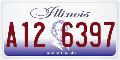 IL license plate A126397