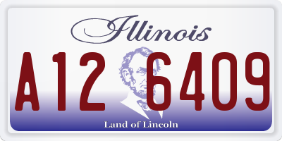 IL license plate A126409