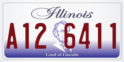 IL license plate A126411