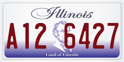 IL license plate A126427
