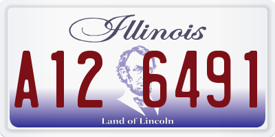 IL license plate A126491