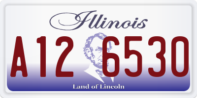IL license plate A126530