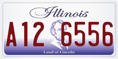 IL license plate A126556