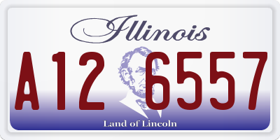 IL license plate A126557
