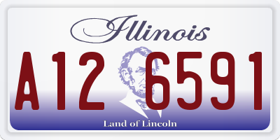 IL license plate A126591