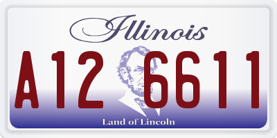 IL license plate A126611