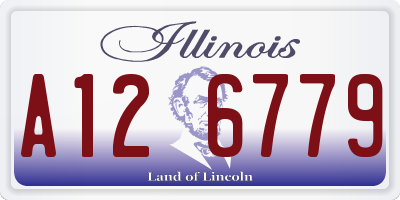 IL license plate A126779