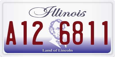 IL license plate A126811