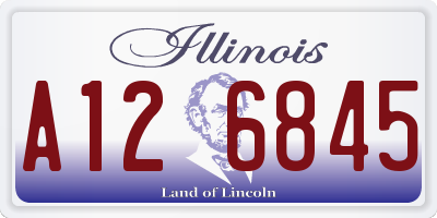 IL license plate A126845