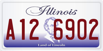 IL license plate A126902