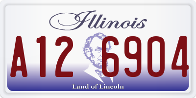 IL license plate A126904